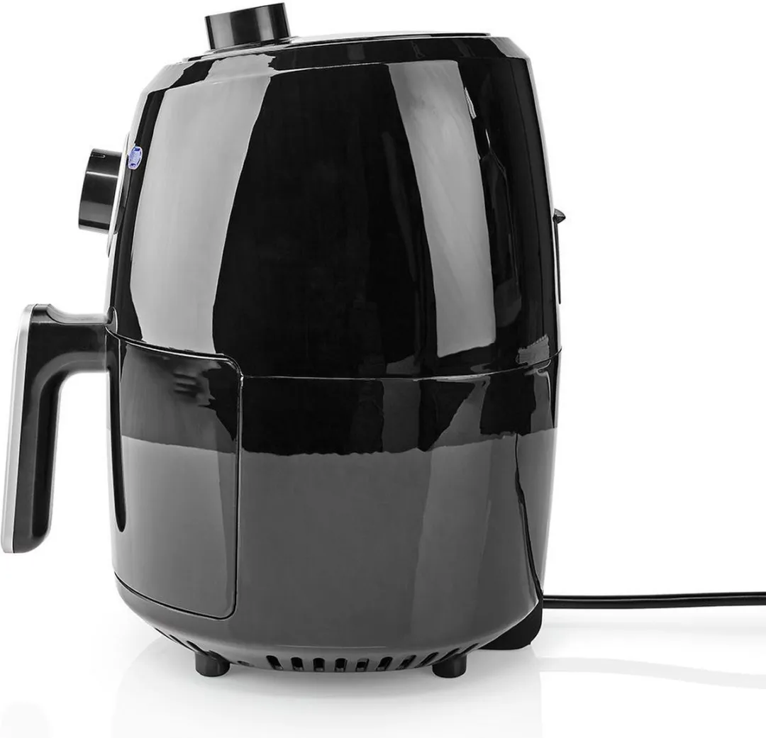 Nedis Airfryer 2.4L - 1000W - 8 Programma's - Zwart