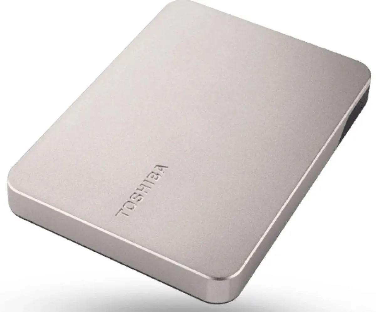 Toshiba Canvio Flex 2TB Externe Harde Schijf - 2.5" - Zilver
