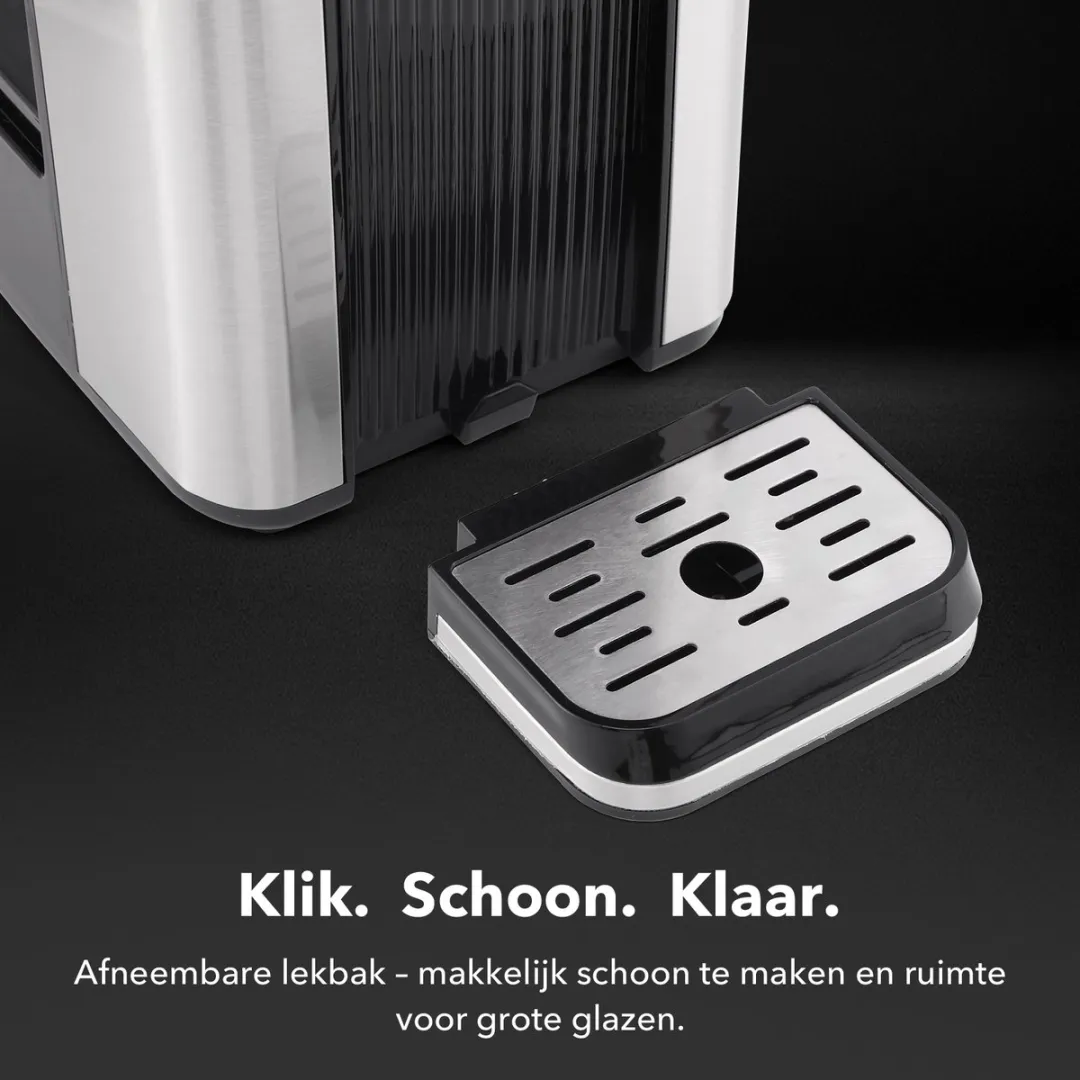 Bardi Heetwaterdispenser 2,6L - 6 Temperaturen - Touch Display - Incl. 3 Thermoscups & Onderzetter