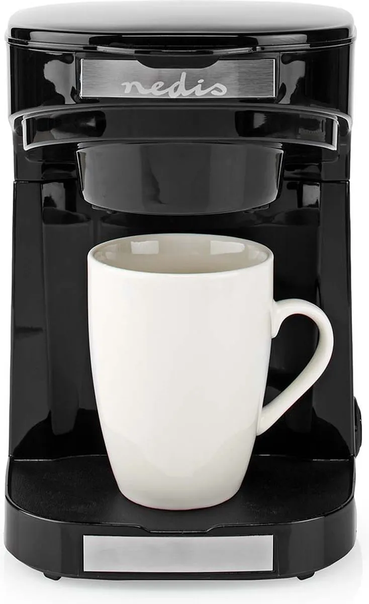 Nedis KACM140EBK Koffiezetapparaat 2 Kopjes - 450W - Zwart