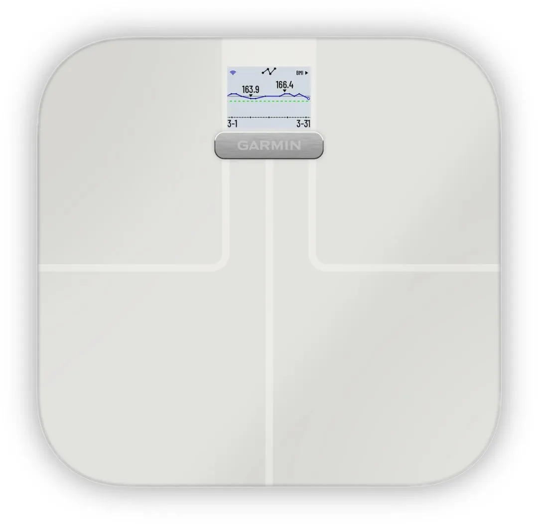Garmin Index S2 Slimme Weegschaal - Wit - afbeelding 6 van 6
