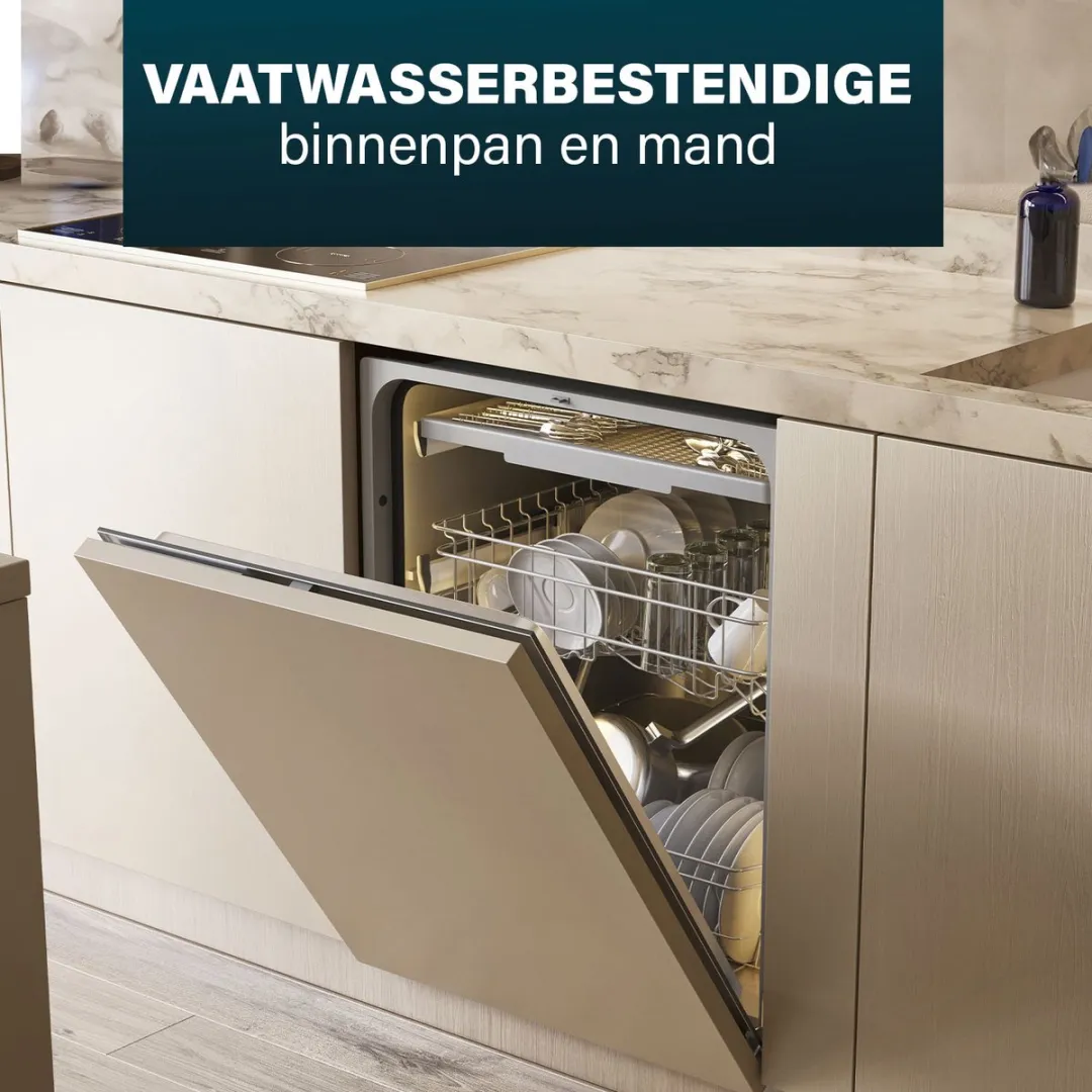 Princess 184090 Friteuse 5L - 3270W - Zilver
