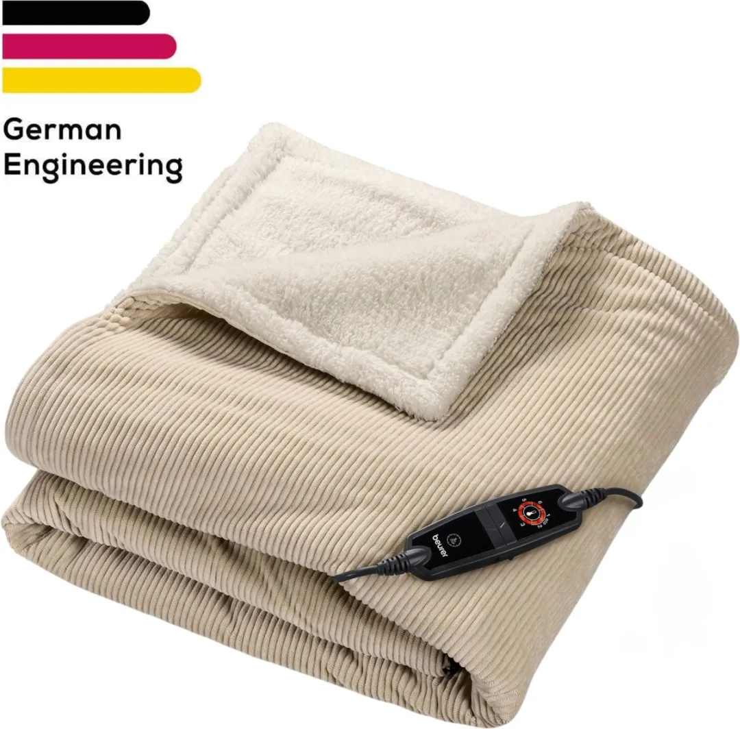 Beurer Premium Elektrische Deken 100W 180x130cm