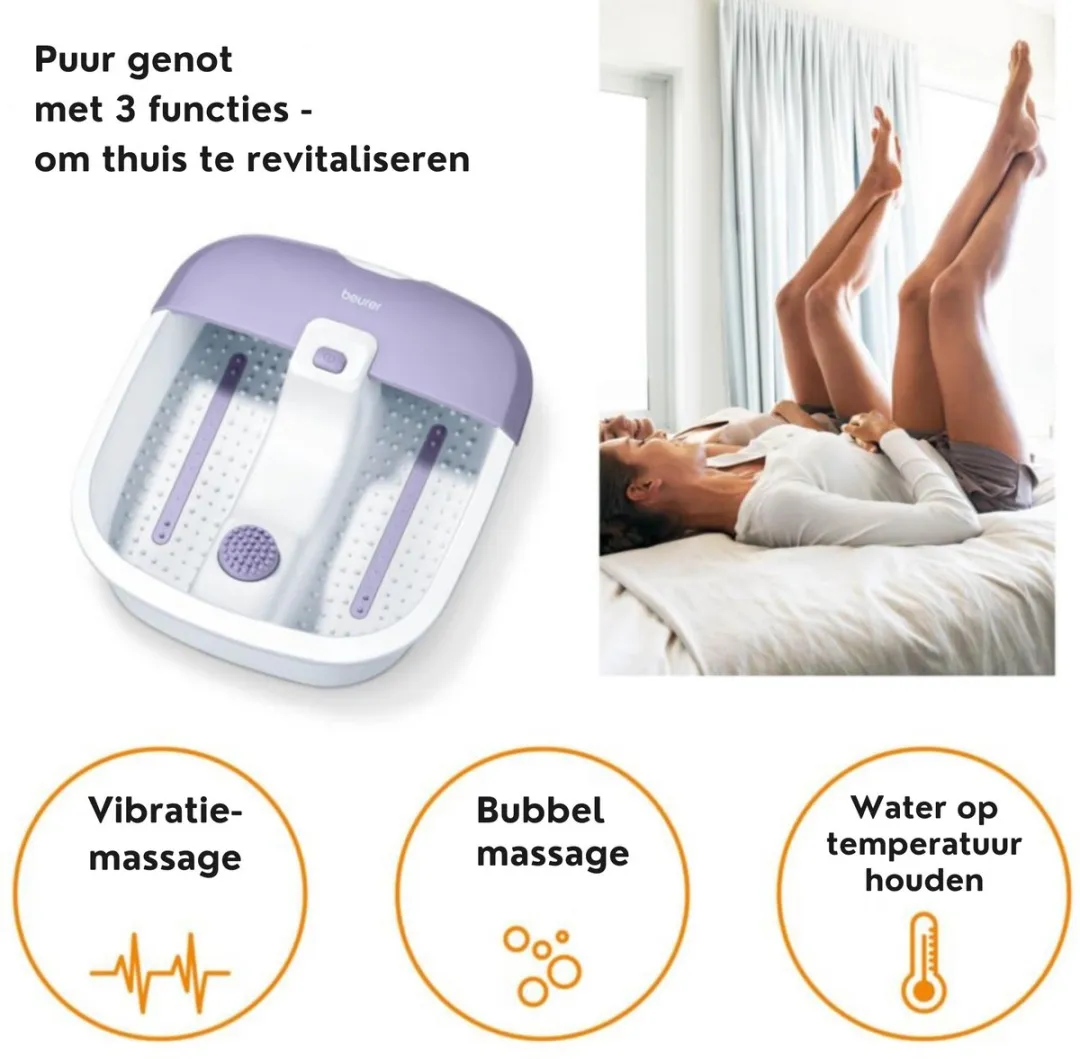 Beurer FB 12 Elektrisch Voetenbad - 60W - 2 standen