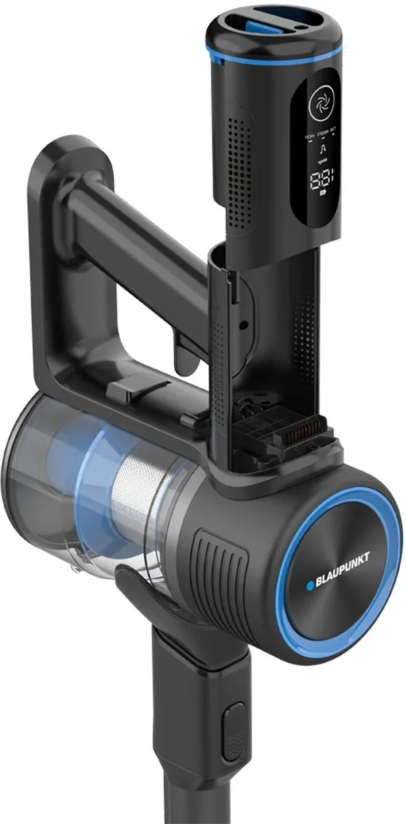 Blaupunkt Steelstofzuiger VCH801 300W - 19 kPa - Zwart