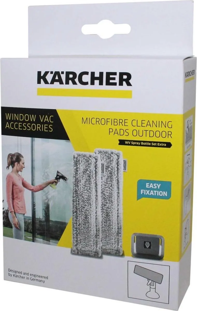 Kärcher Microvezeldoek Window Vac 26331310 - Grijs