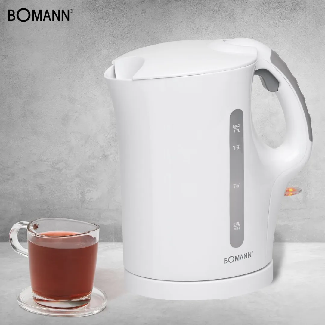 Bomann WK 5011 CB Waterkoker 1.7L - Wit