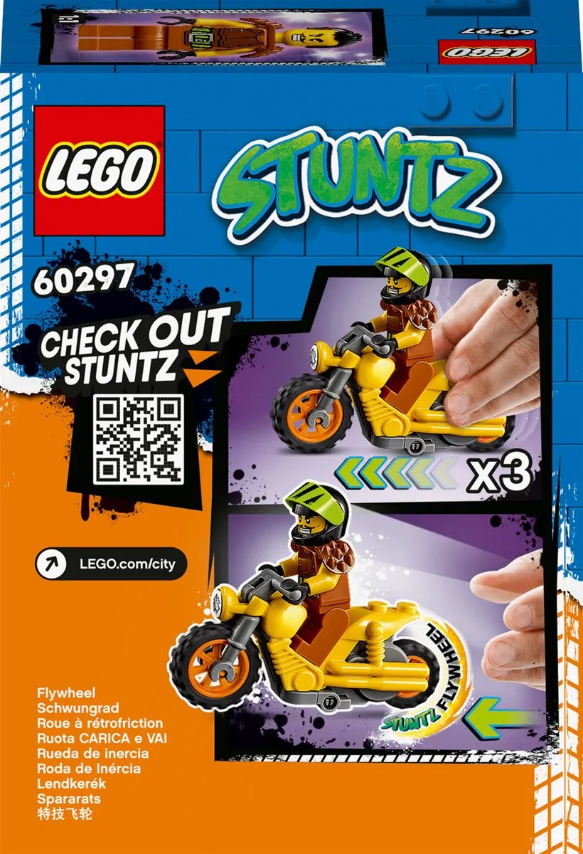 LEGO City Stuntz Sloop Stuntmotor 60297 - 12 Onderdelen - afbeelding 6 van 6