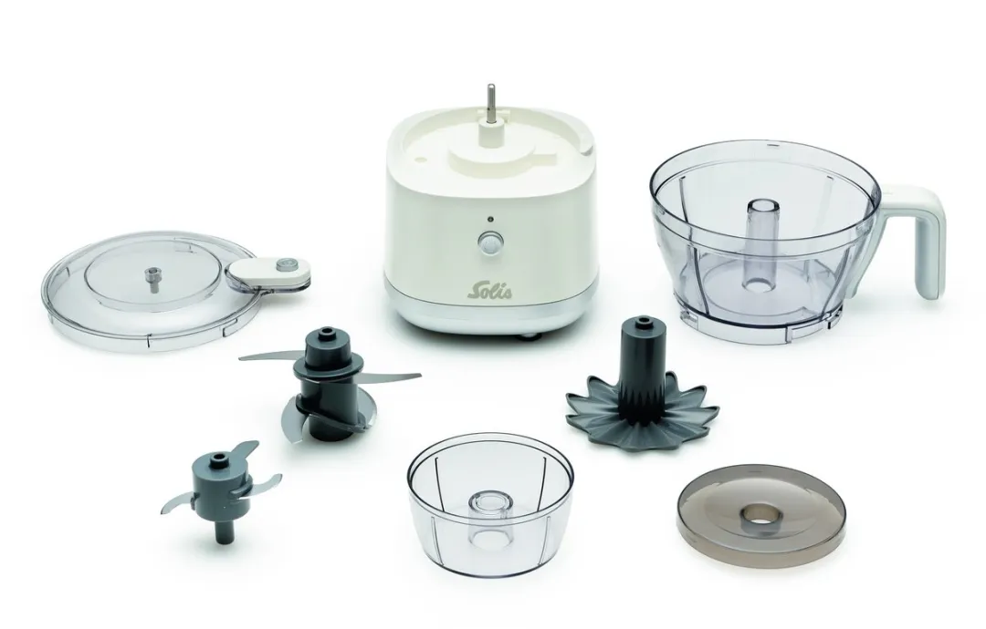 Solis Multi Chopper Groentesnijder 200W - 2 Mesjes - Wit