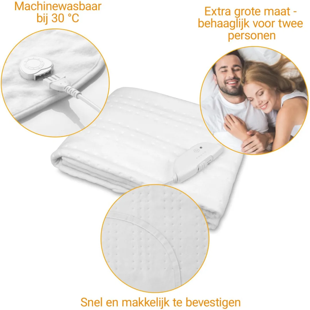 Medisana HU 676 Kingsize Warmte-onderdeken XL - 200W - 2 Personen