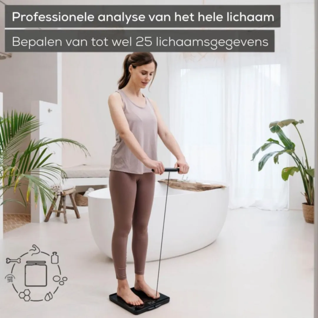 Beurer BF 990 Smart Lichaamsanalyse Weegschaal - 180kg - Zwart