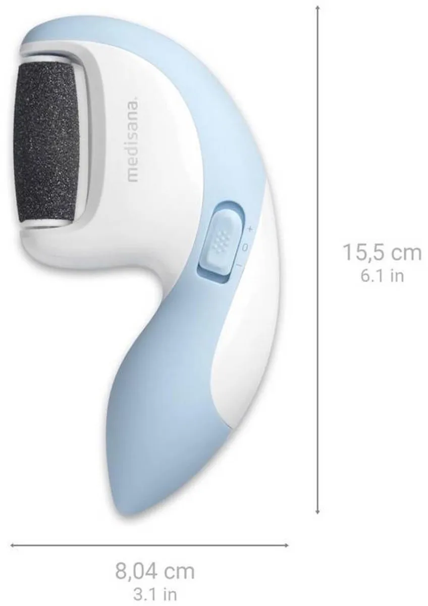 Medisana CR 870 Eeltverwijderaar Penlite - 3 Stuks - Blauw
