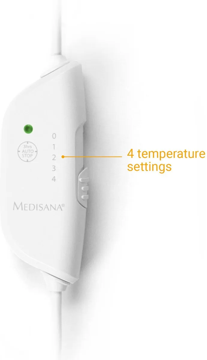 Medisana HU 674 Warmteonderdeken - 100W - Eenpersoons - Wit