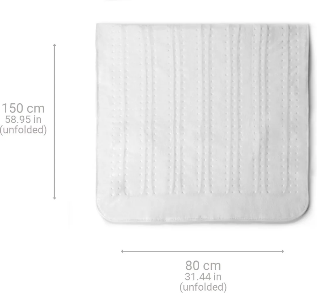 Medisana HU 674 Warmteonderdeken - 100W - Eenpersoons - Wit