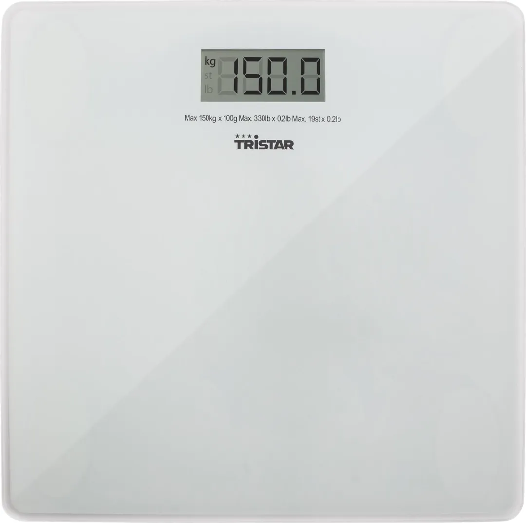Tristar WG-2419 Personenweegschaal - 150 kg - Wit