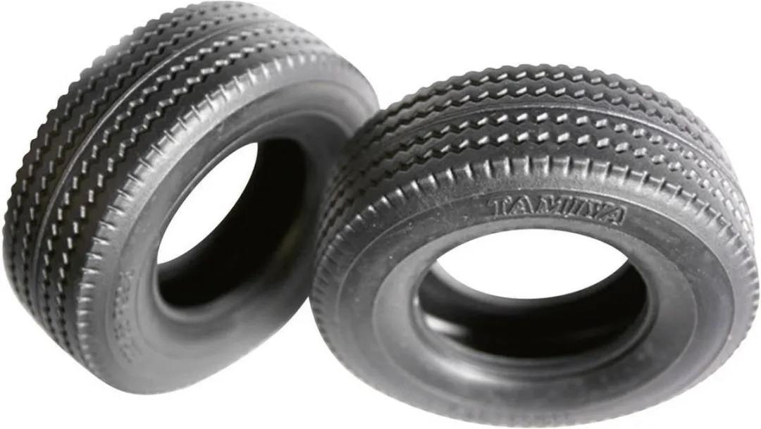 Tamiya 56528 Truckbanden 30mm Wegprofiel - 2 Stuks