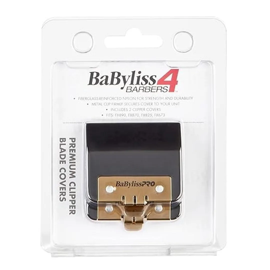 BaBylissPRO 4Artists FXPBCC2 Clipper Blade Covers - 2 Stuks - Zwart