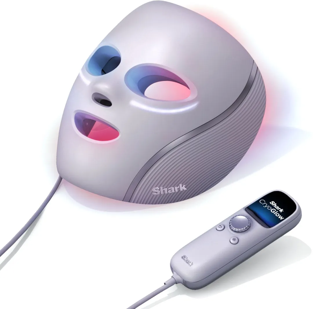 Shark CryoGlow LED-Masker FW312EUPL - Gezicht - Lila