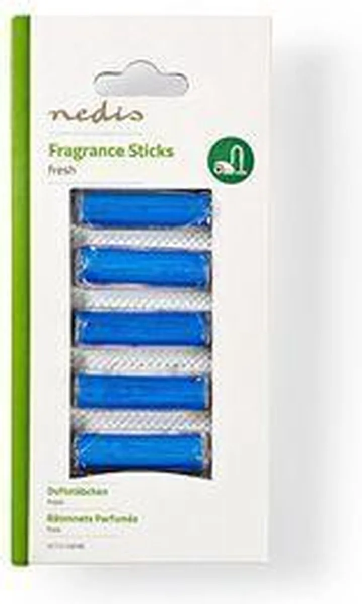 Nedis VCFS110FRE Geurparels Stofzuiger - 5 Stuks - Blauw