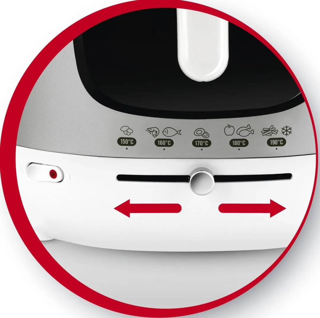 Moulinex Mega XXL AM4800 Frituurpan 3,3L 2100W - Wit