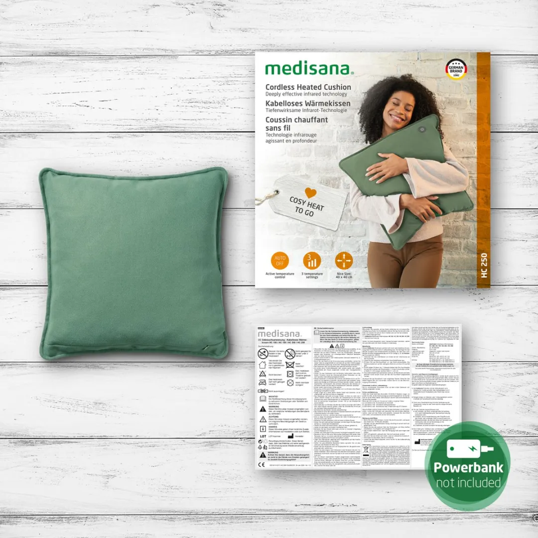 Medisana HC 250 Warmtekussen - Groen - afbeelding 6 van 6