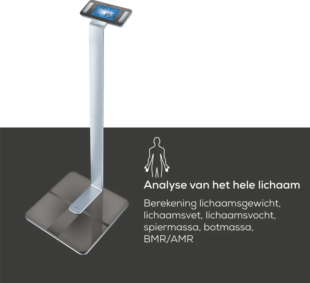 Beurer BF 1000 Personenweegschaal - 200kg - 8 Elektroden - Bluetooth