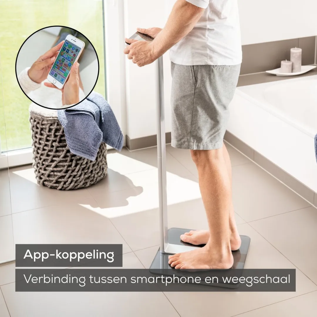 Beurer BF 1000 Personenweegschaal - 200kg - 8 Elektroden - Bluetooth