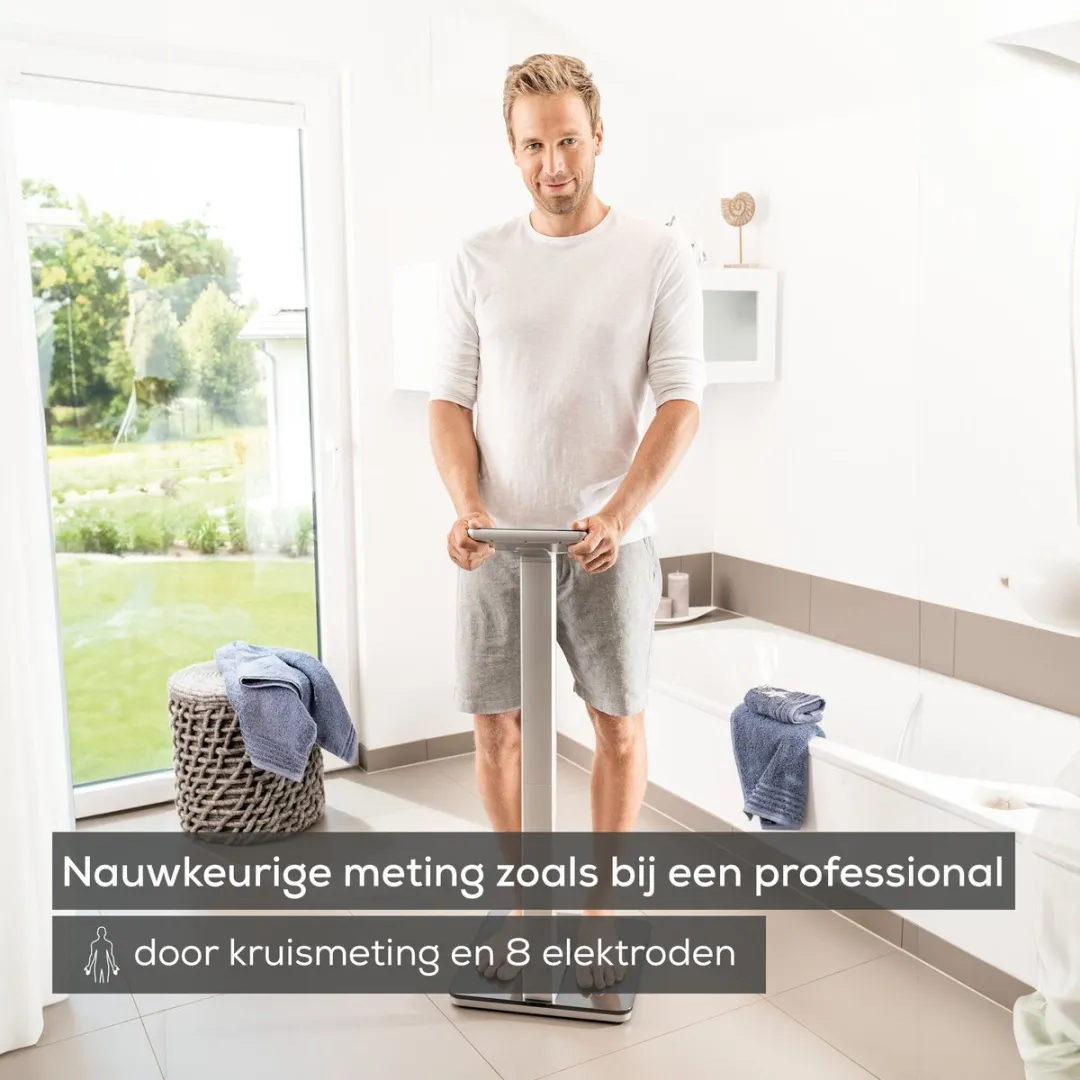 Beurer BF 1000 Personenweegschaal - 200kg - 8 Elektroden - Bluetooth