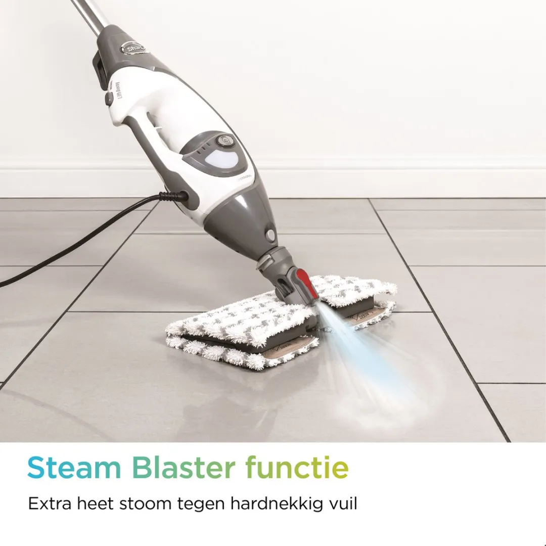 Shark S6005EU 2-in-1 Vloerreiniger - Stoomreiniger 1200W - 6 Opzetstukken - afbeelding 6 van 6