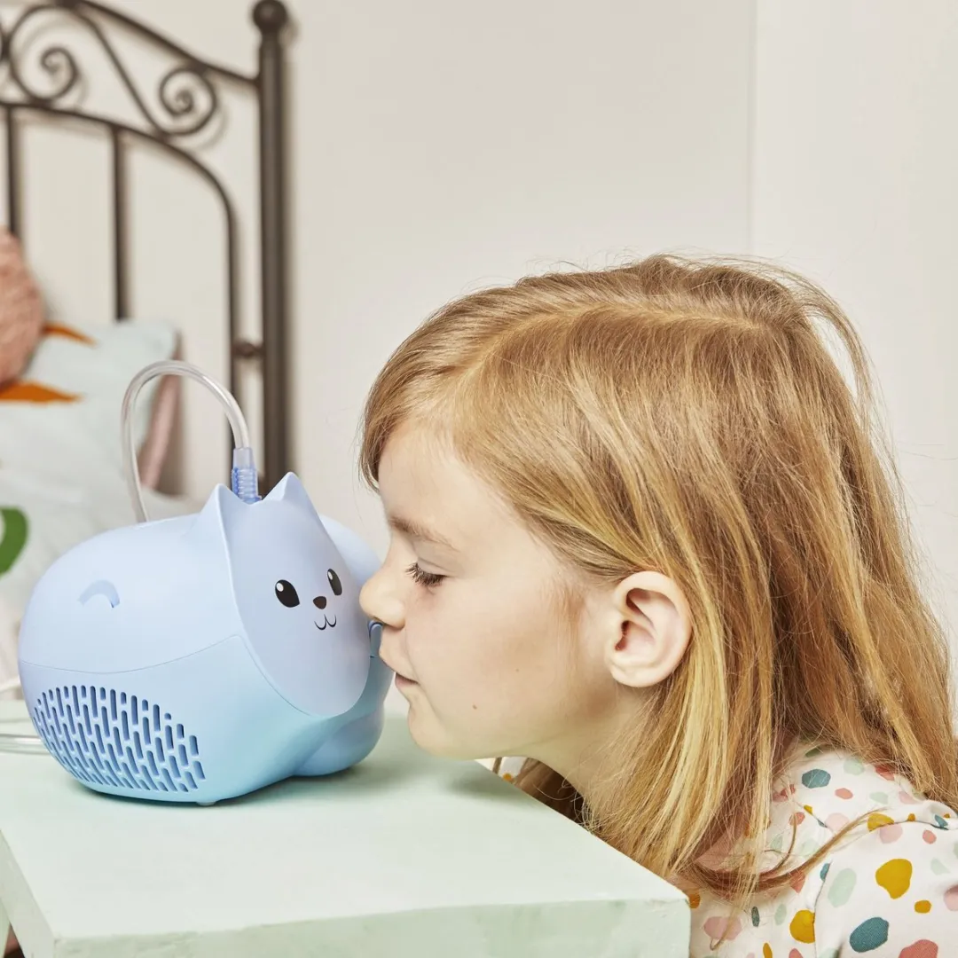 Omron Nami Cat Inhalator - Compressorvernevelaar voor kinderen