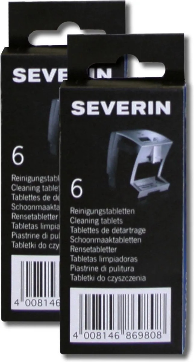 Severin ZB 8698 Reinigingstabletten - 6 Stuks
