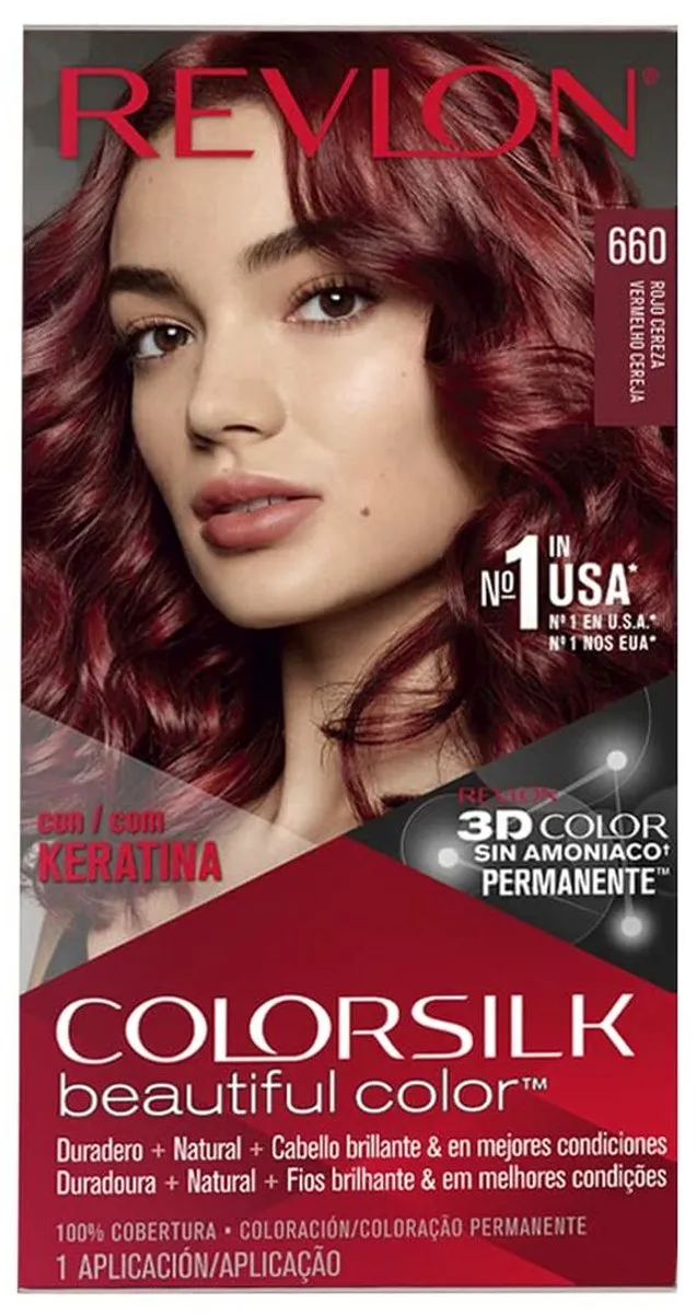 Revlon Colorsilk Permanente Kleur 66 Cherry Red