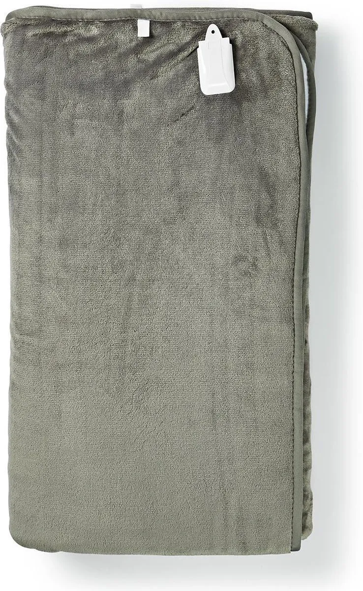 Nedis PEBL130CWT2 Elektrische Onderdeken 160x140cm - 9 standen - Grijs