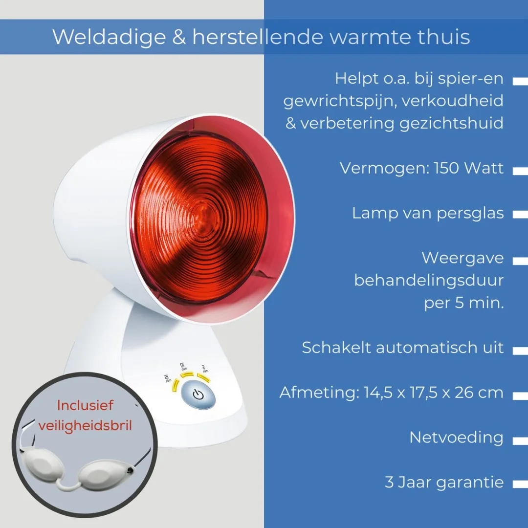 Beurer IL 35 Infraroodlamp 150W - Therapie voor spieren & gewrichten