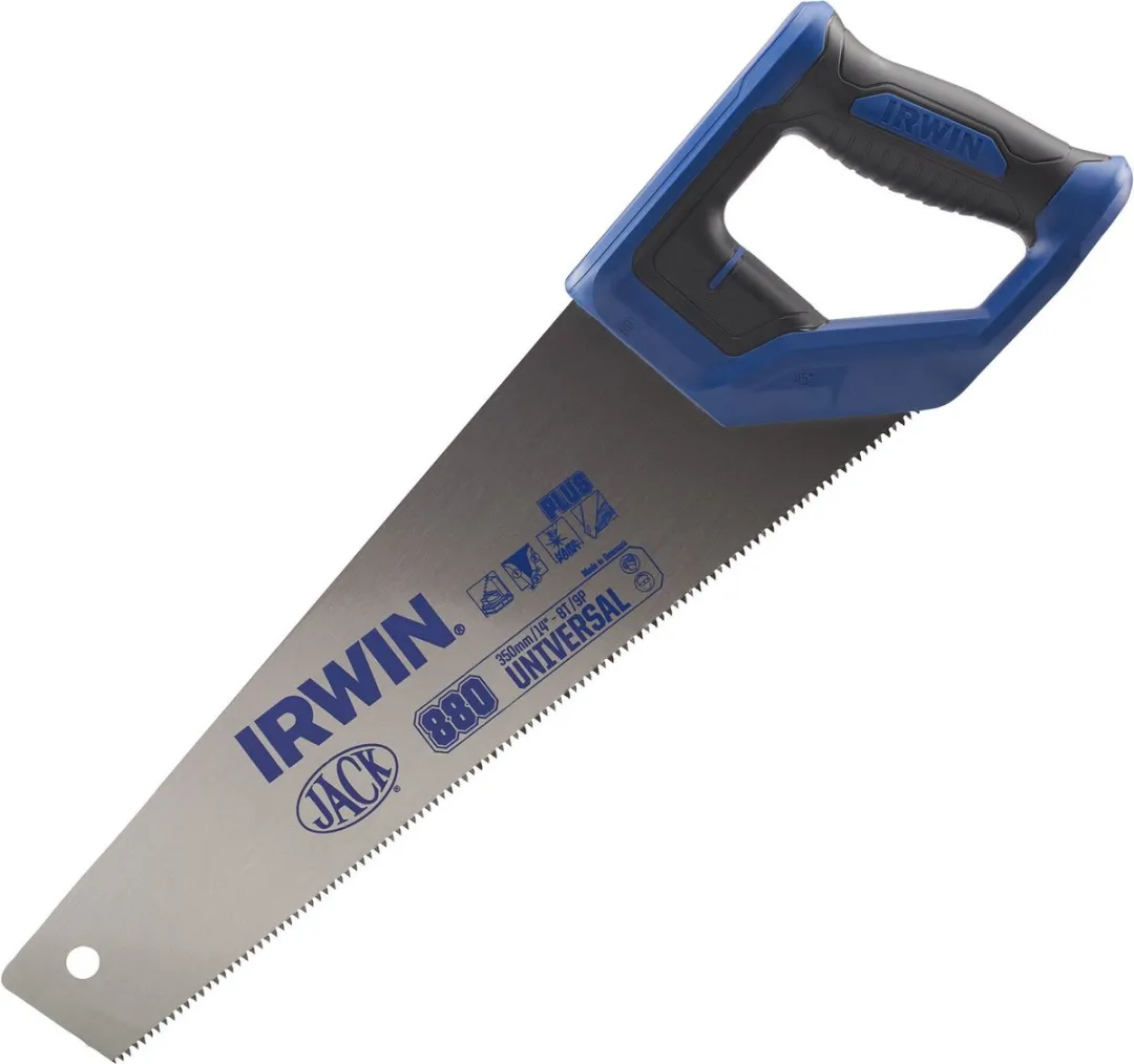 Irwin Houtzaag 880TG 350mm - 8/9 Tanden - Blauw/Geel/Zilver
