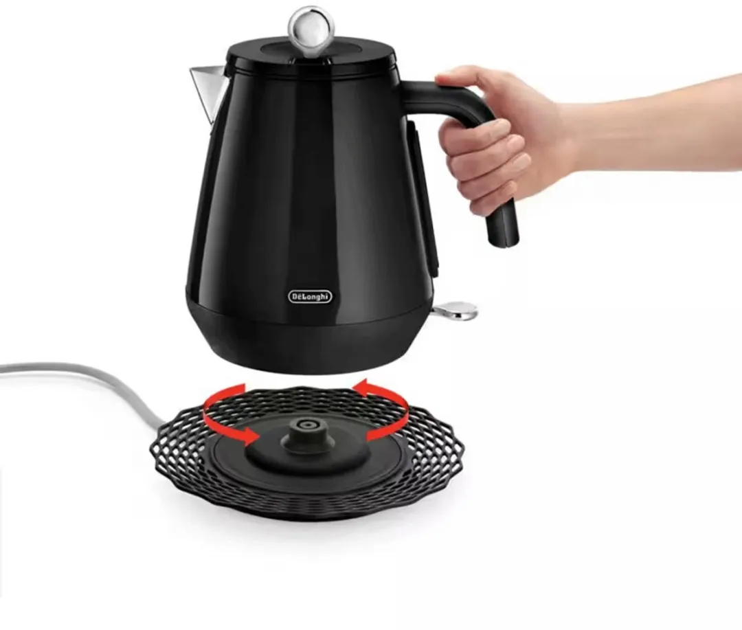 De'Longhi Eclettica KBY2001 Elektrische Waterkoker 1,7L - Zwart