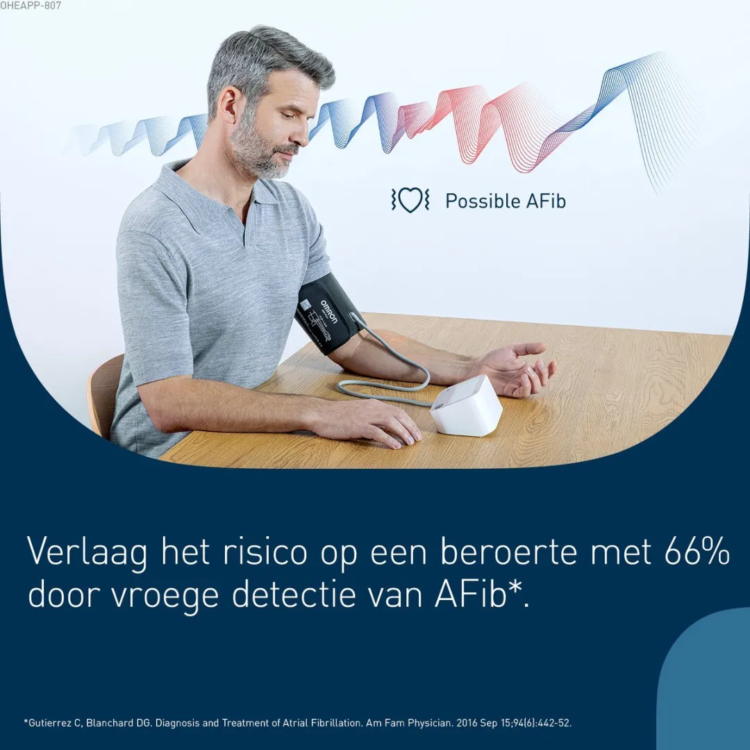 Omron M3 Comfort AFib Bloeddrukmeter - 60 Metingen