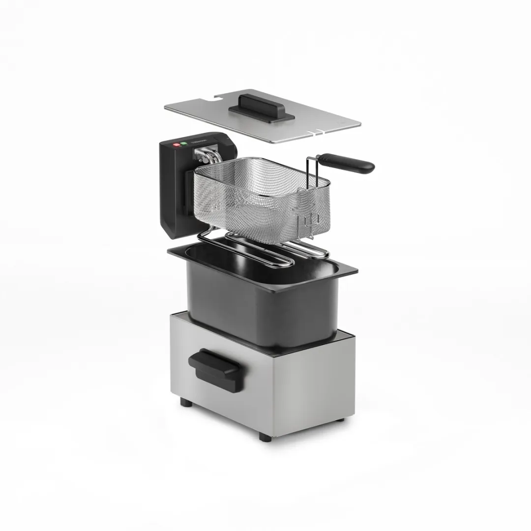 Tristar FR-9334 Frituurpan 3L 2000W - Zilver/Zwart