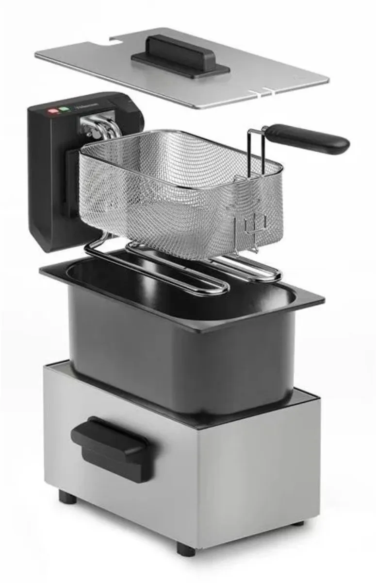 Tristar FR-9334 Frituurpan 3L 2000W - Zilver/Zwart - afbeelding 6 van 6