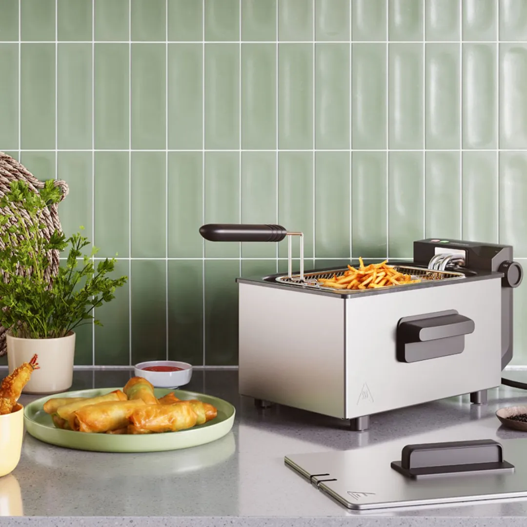 Tristar FR-9334 Frituurpan 3L 2000W - Zilver/Zwart