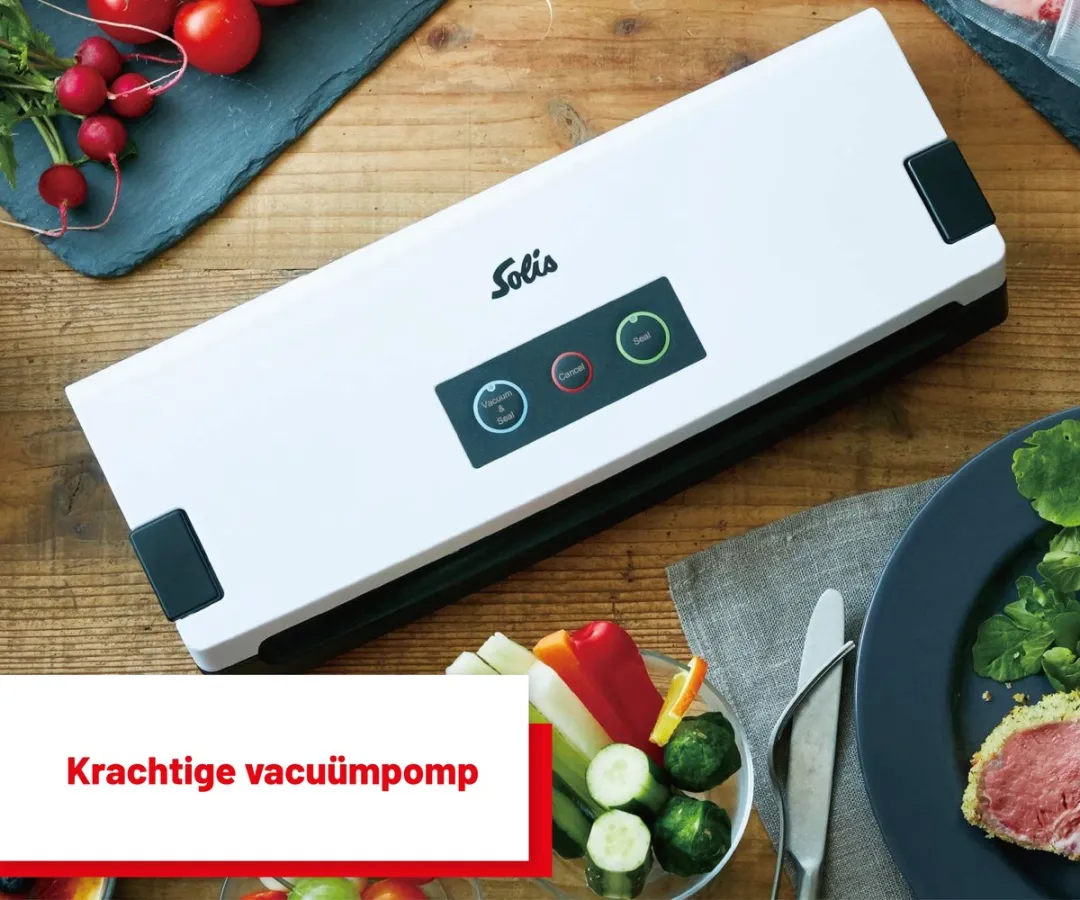 Solis Vac Quick 576 Vacuümverzegelaar - 110W - Wit