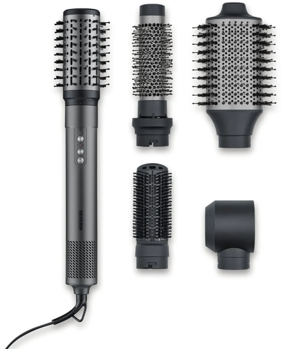 Severin WL 0683 Hot Air Multi Styler - 1500W - Antraciet