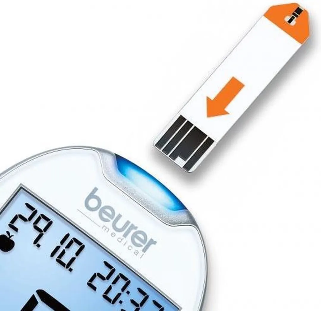 Beurer GL 44 Bloedsuikermeter - Wit - Incl. 10 Strips & Lancetten