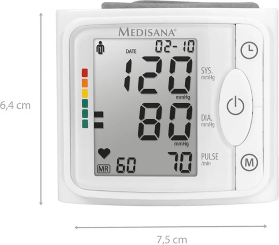 Medisana BW 320 Polsbloeddrukmeter - 2 Personen - afbeelding 6 van 6