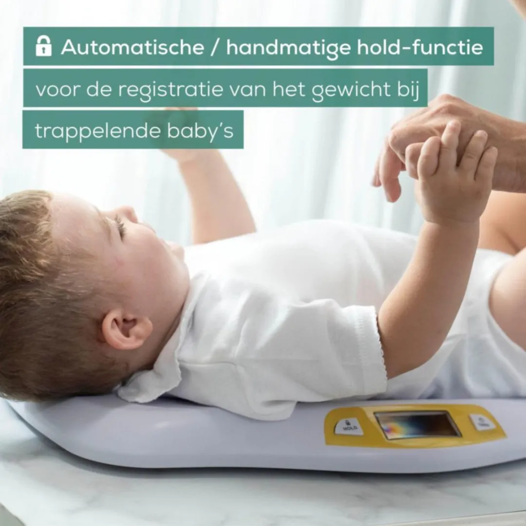 Beurer BY 80 Babyweegschaal - 20 kg - 5 g - Wit/Geel
