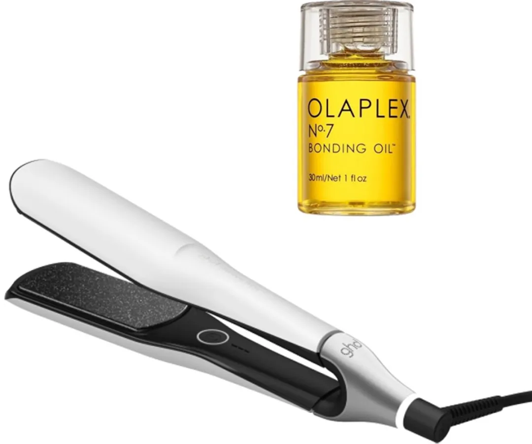 GHD Chronos Max Styler + Olaplex No.7 Bonding Oil 30ml