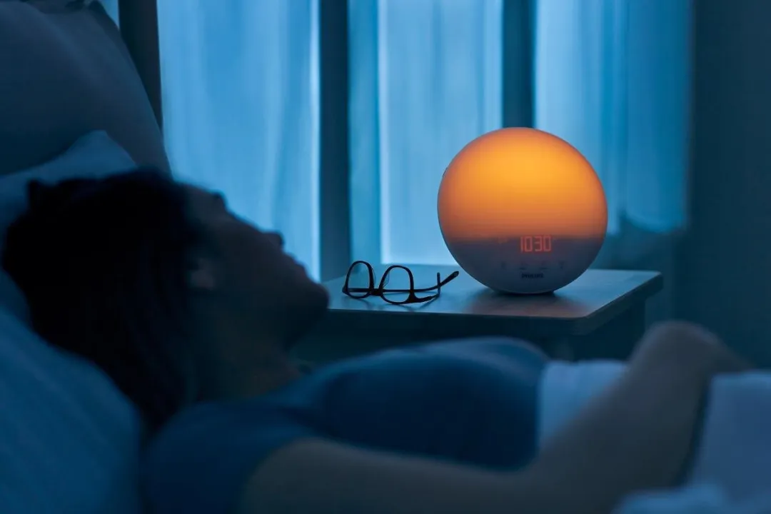 Philips HF3519/01 Wake-up Light - 5 Geluiden - Wit