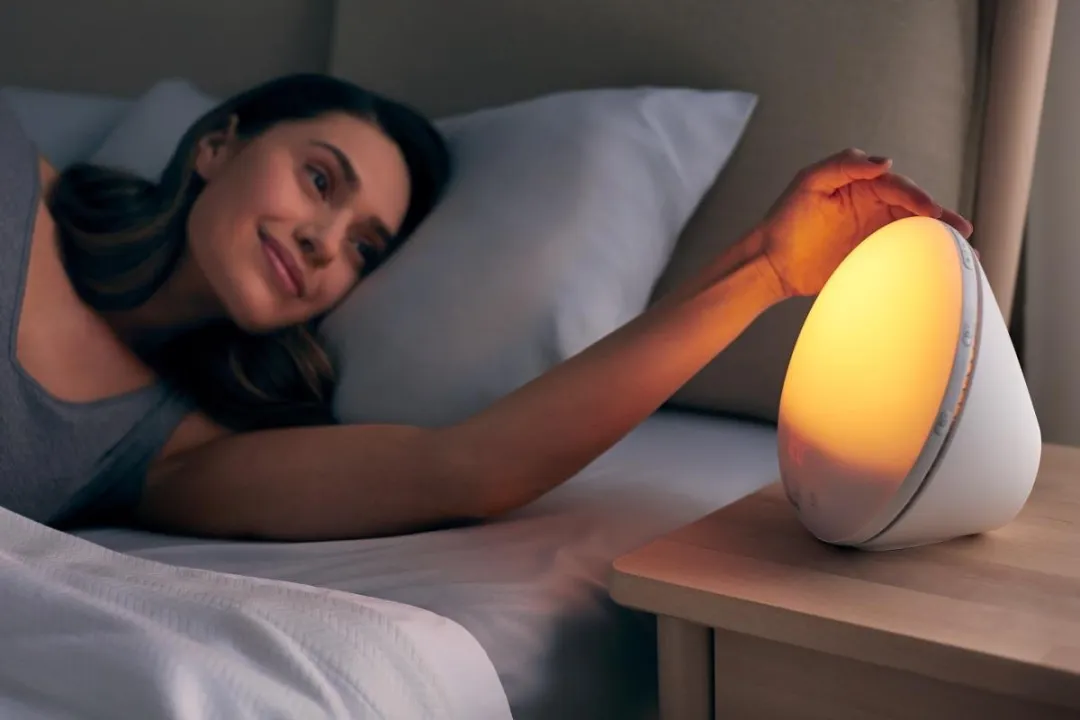Philips HF3519/01 Wake-up Light - 5 Geluiden - Wit