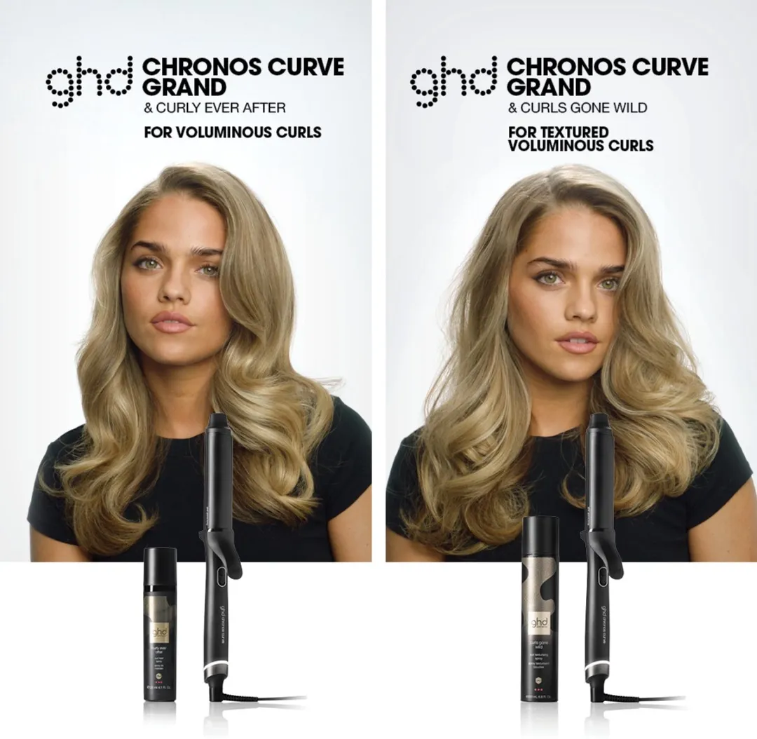 GHD Chronos Curve Grand Tong Krultang 32mm - Zwart