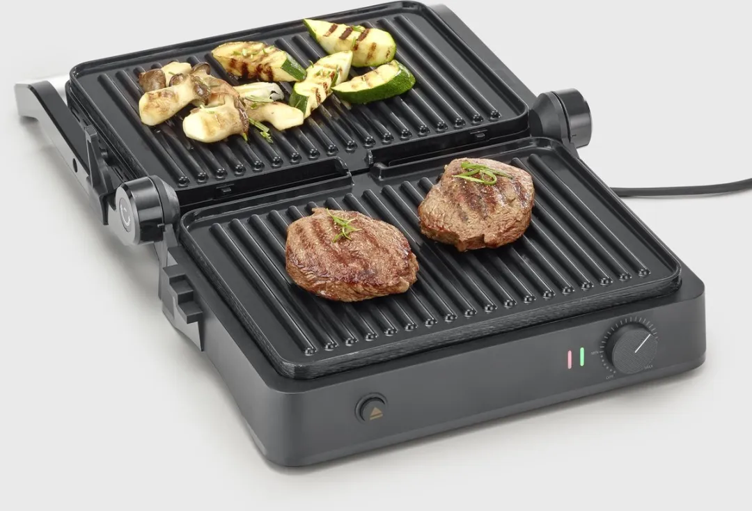 Severin KG 2398 Contactgrill - Keramisch - 1800W - Zwart